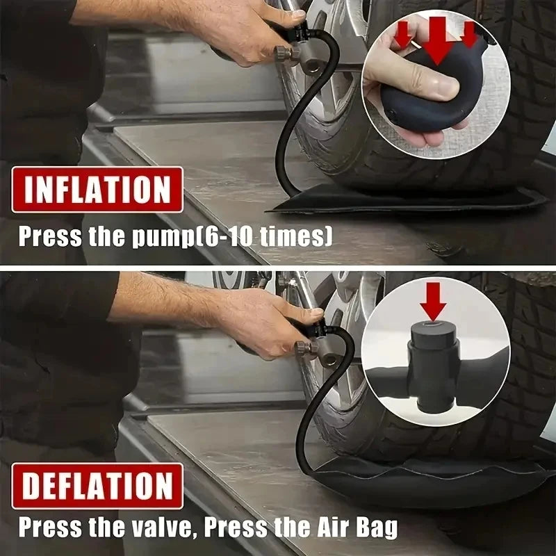 Inflatable Air Pump Wedge for Auto Repair and Door Installation - 3