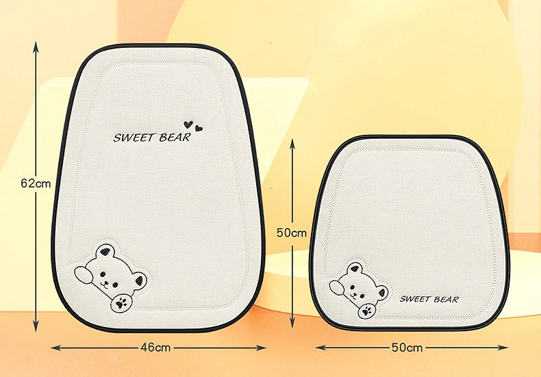Cute Bear Universal Breathable Car Seat Cushion Protector