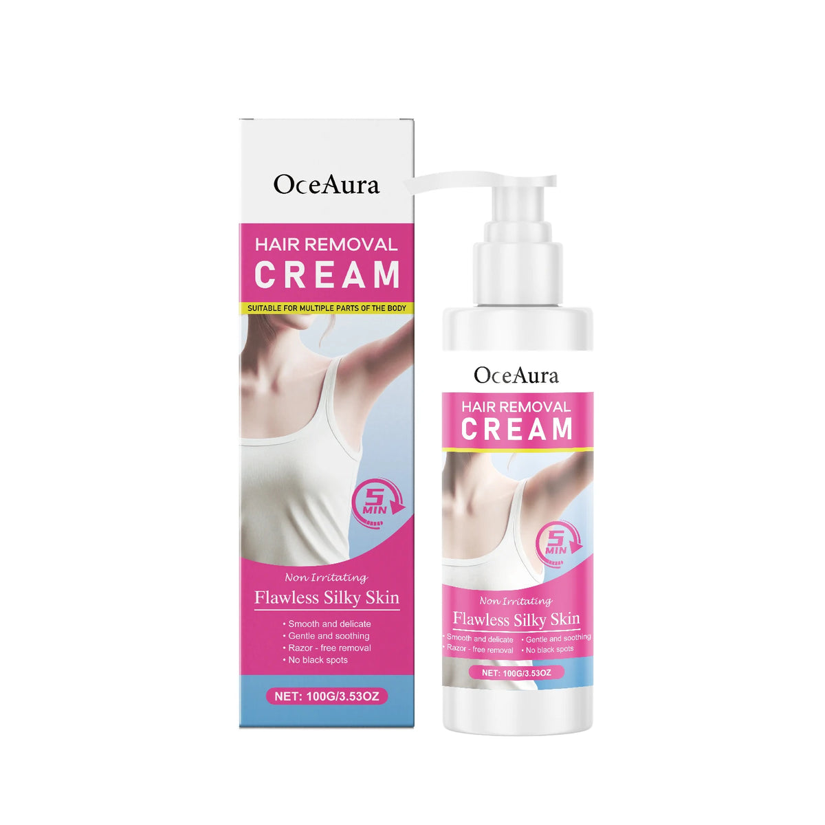 Gentle Hair Removal Cream for Full Body