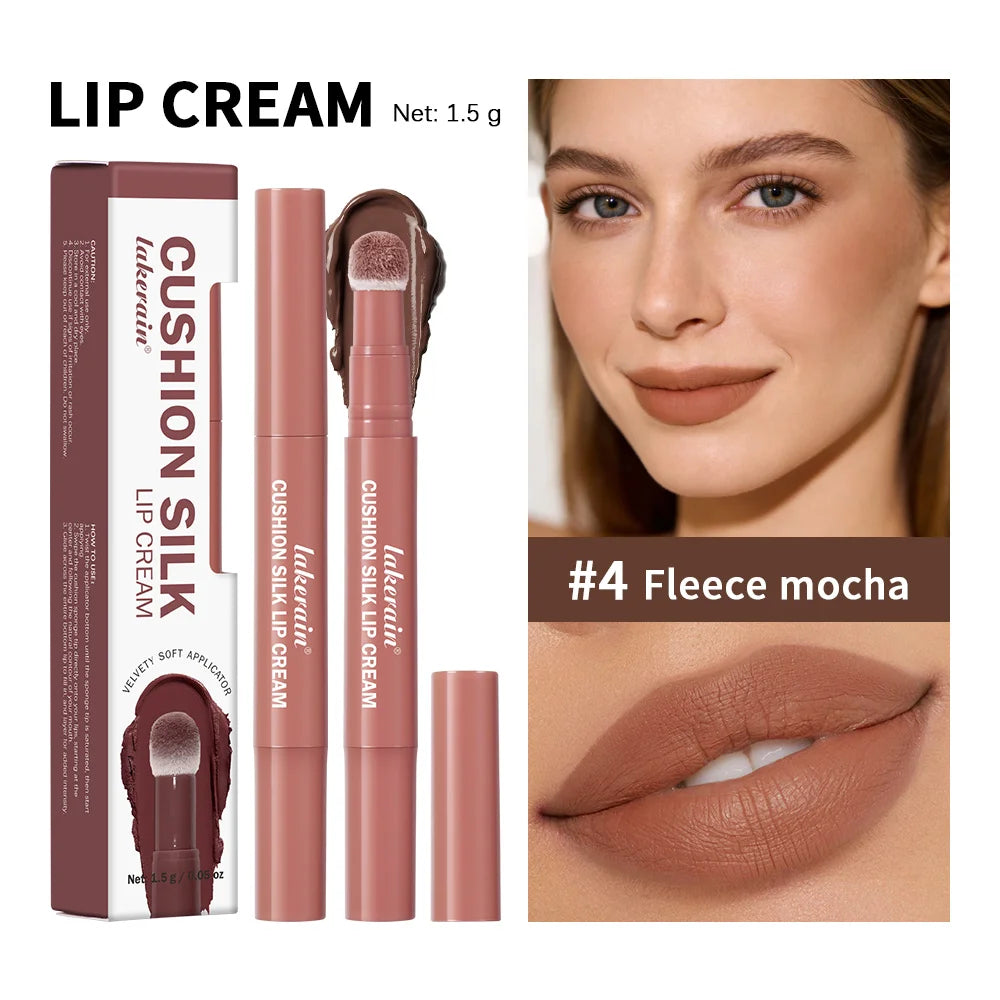 Cushion Silk Matte Lip Cream and Blush