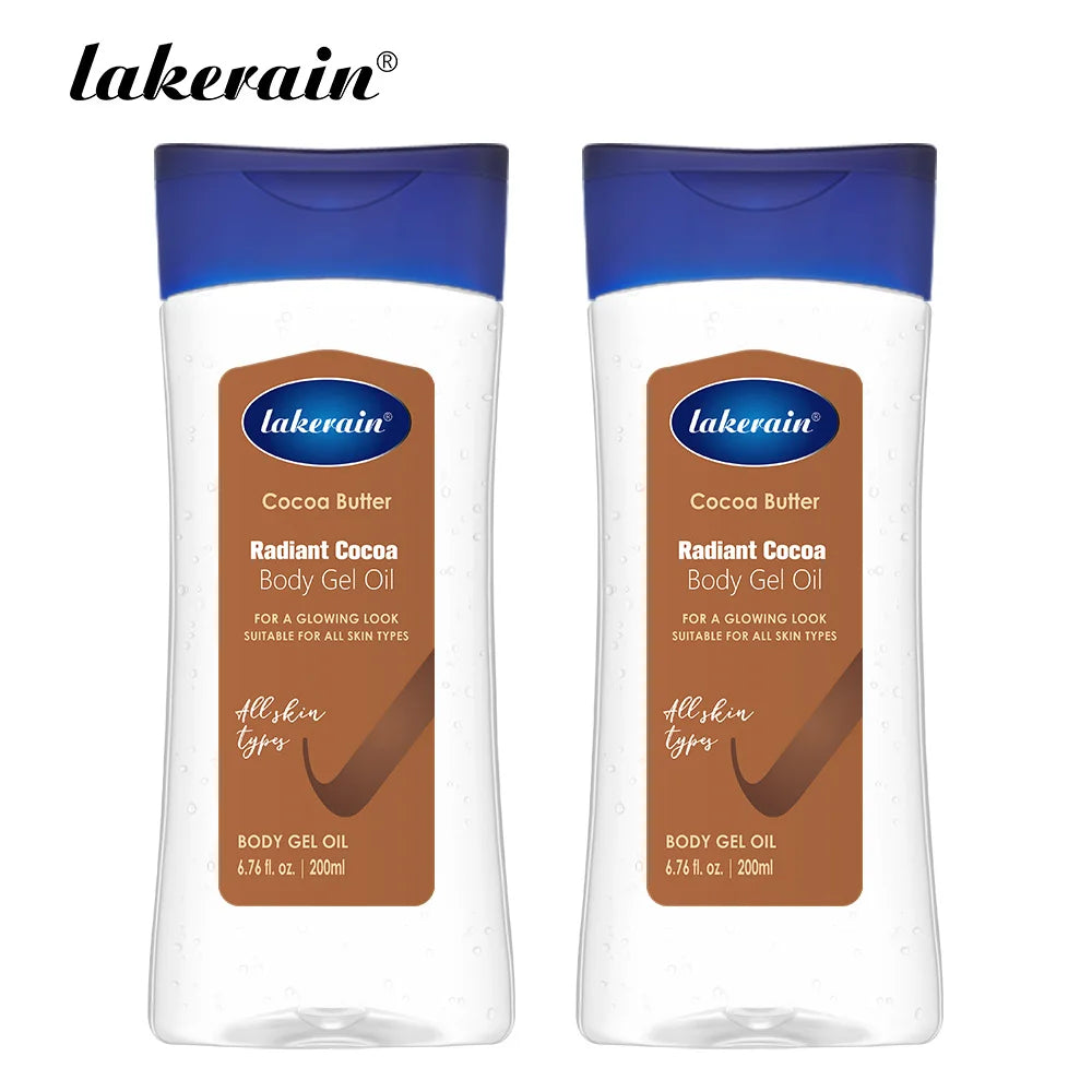 Cocoa Butter Body Gel Oil for Radiant Glowing Skin