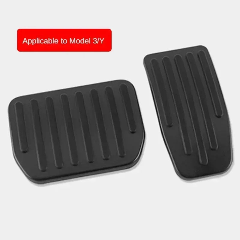 Aluminum Non-Slip Pedal Cover Set for Tesla Model 3 and Model Y