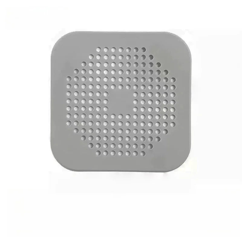 Silicone Suction Cup Shower and Sink Drain Hair Catcher
