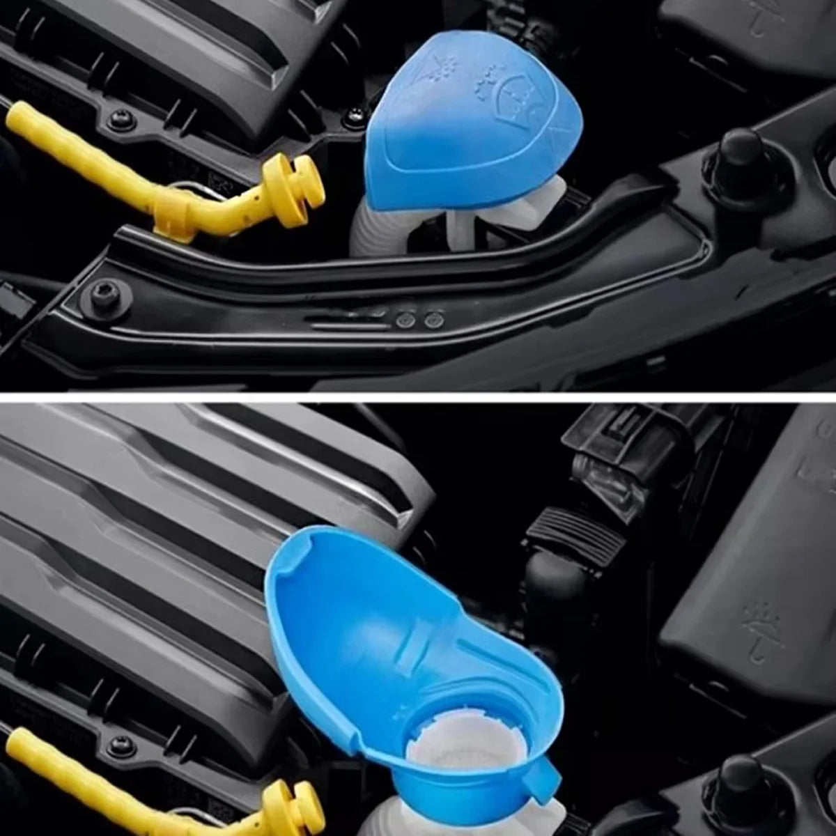 Windshield Washer Fluid Reservoir Funnel Cap - 3