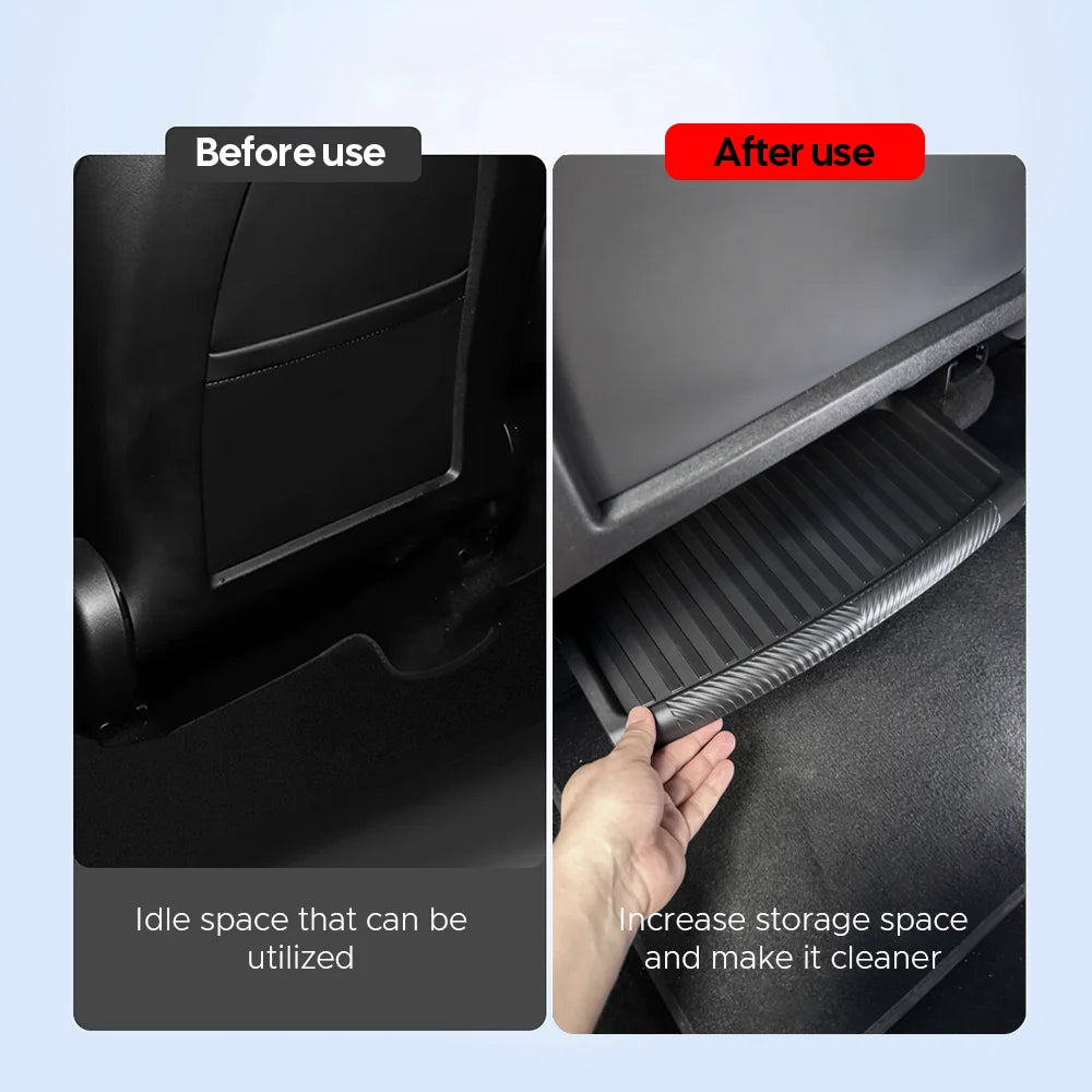 Under Seat Storage Organizer Drawer for 2025 Model Y - 12