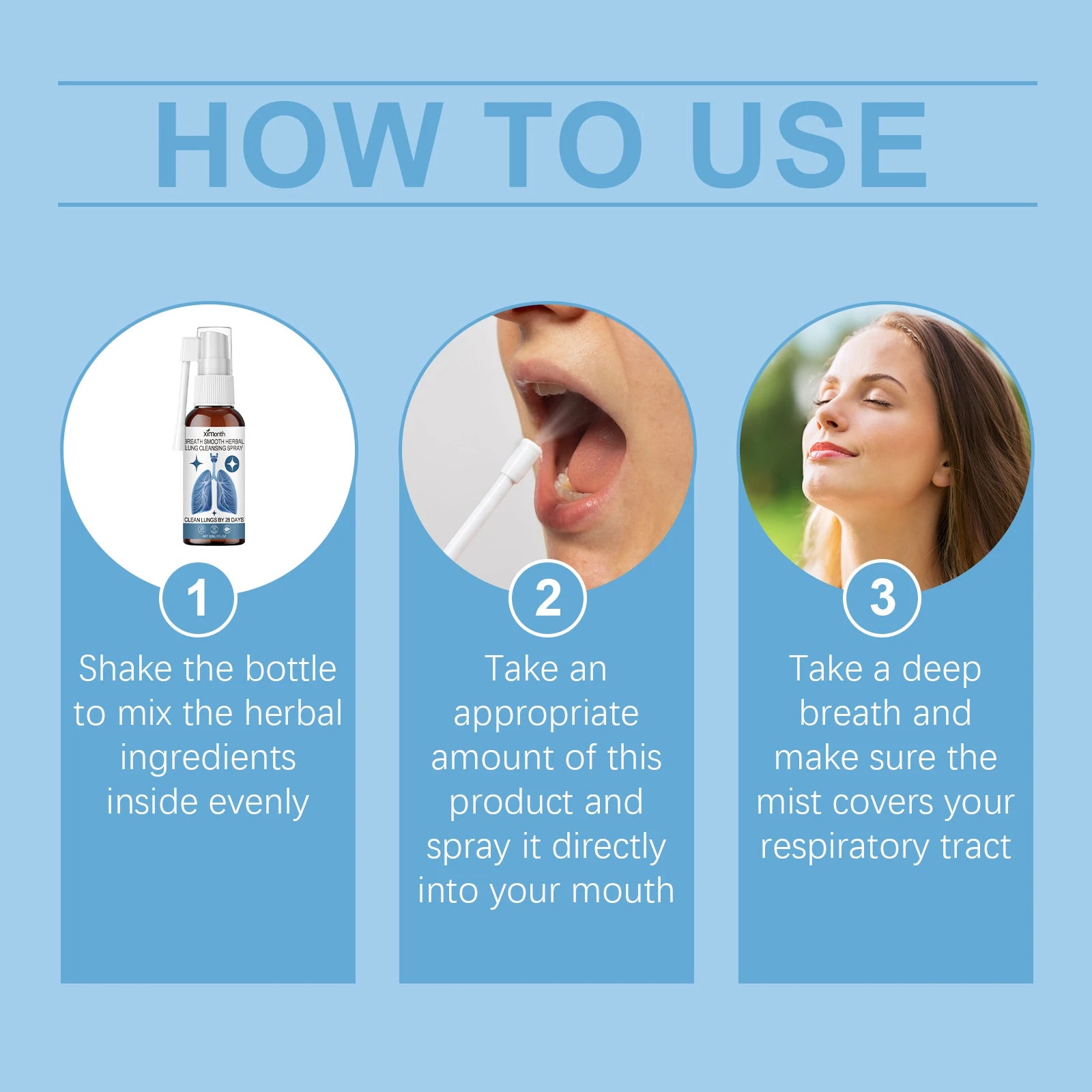 Herbal Lung Cleansing and Throat Refreshing Spray - 12