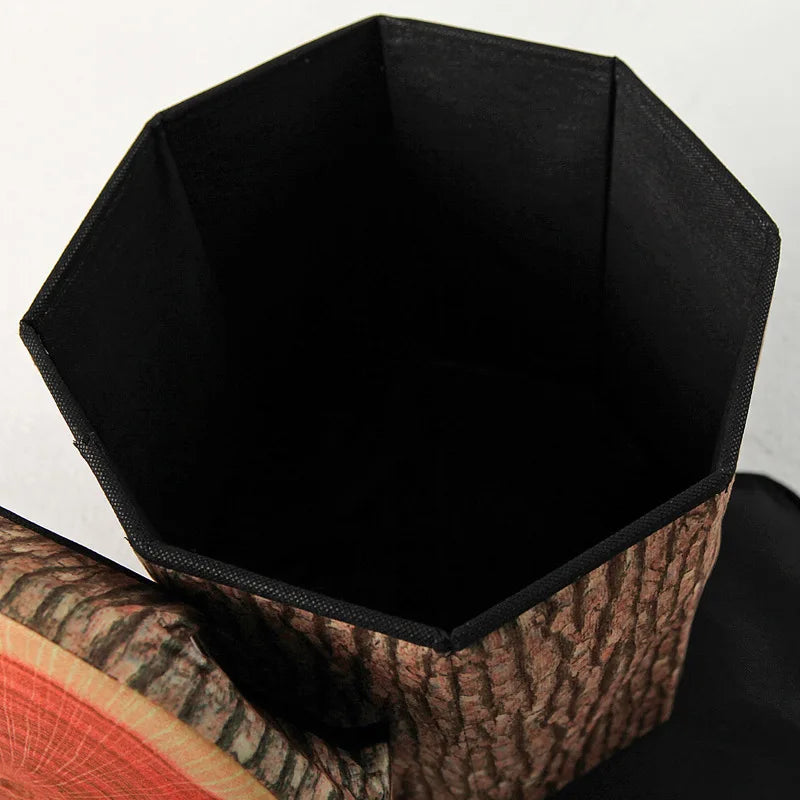 Fruit Pattern Foldable Storage Stool and Ottoman - 14