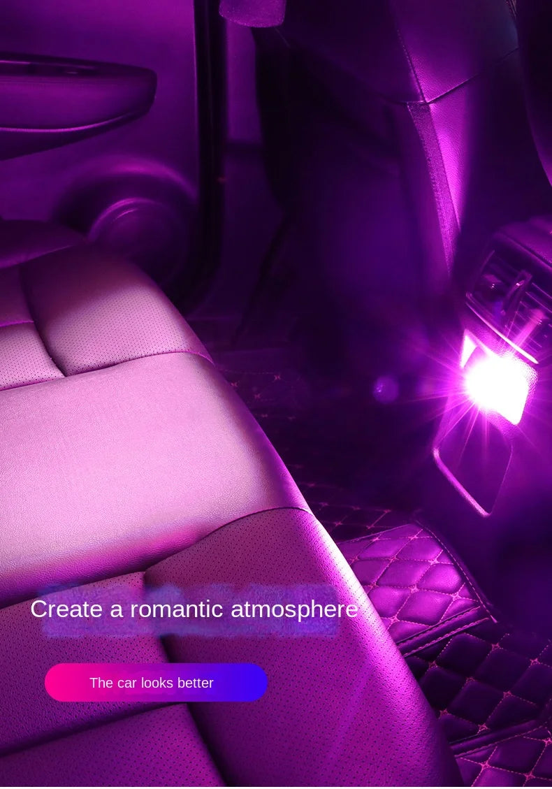 USB LED Car Interior Atmosphere Light