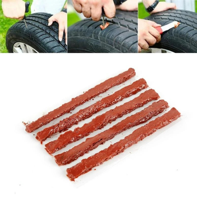 Tubeless Tire Repair Rubber Plugs for Emergency Flat Fixes - 2
