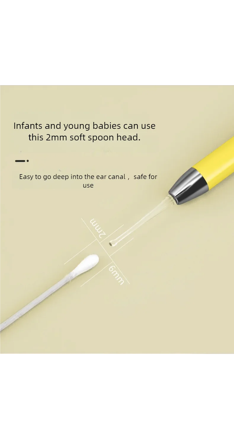 LED Illuminated Ear Wax Removal Kit with Tweezers - 11