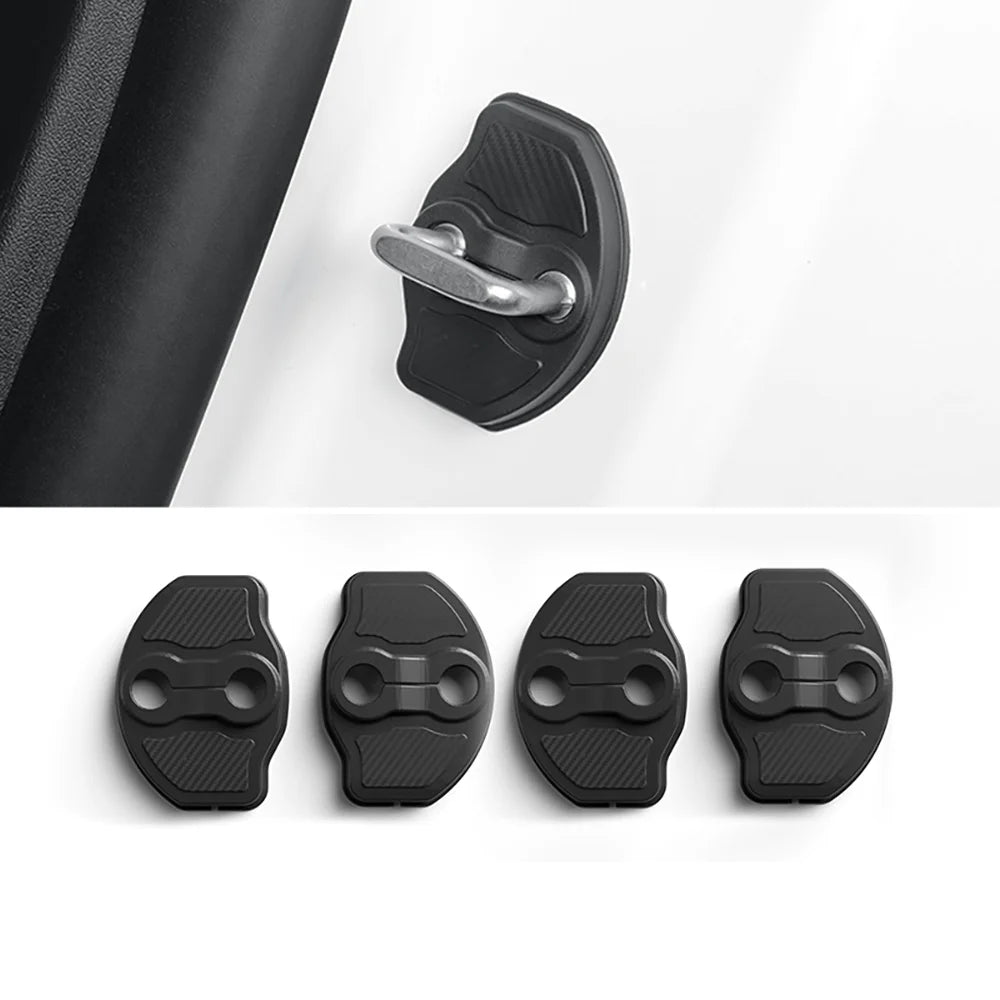 Door Lock Protective Covers for 2025 Model Y - 8