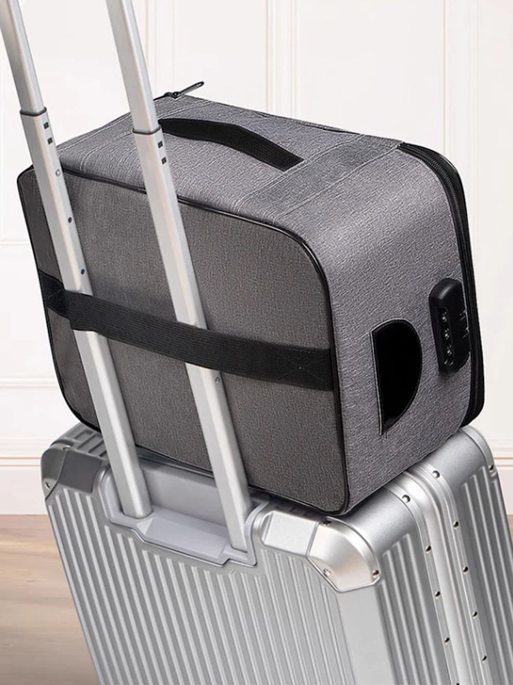 Lockable Document Organizer Bag for Travel and Office - 10