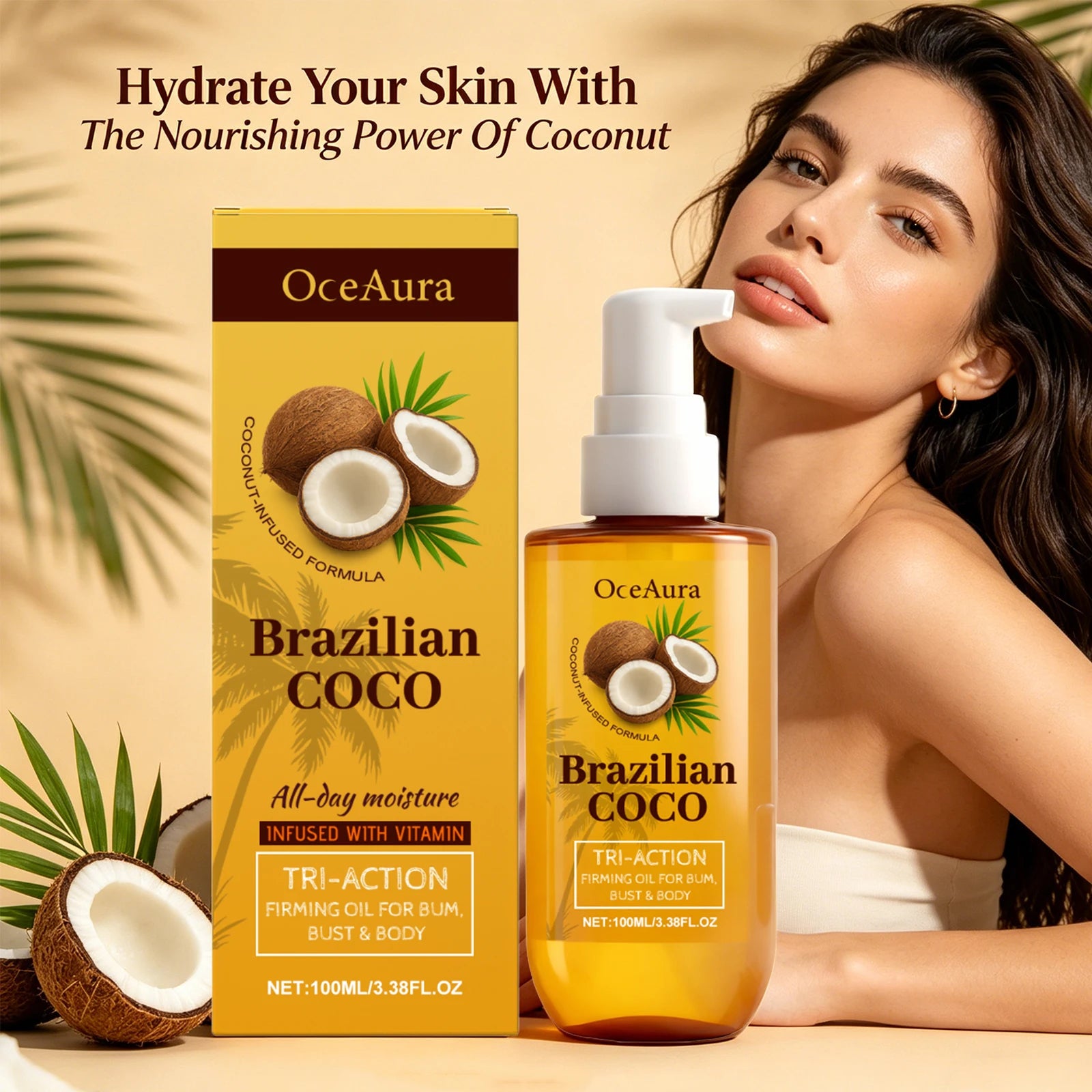 Coconut Firming and Hydrating Body Oil - 2