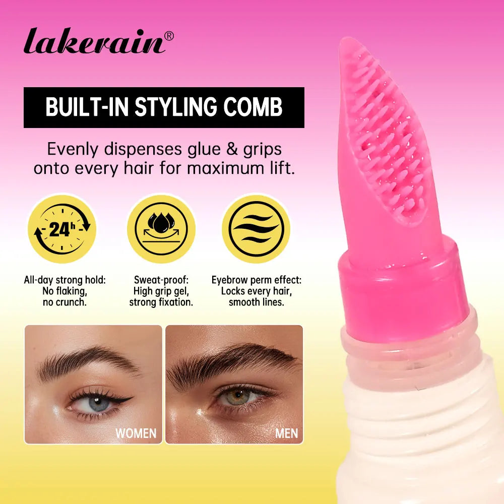 Long-Lasting Brow Lamination Styling Gel