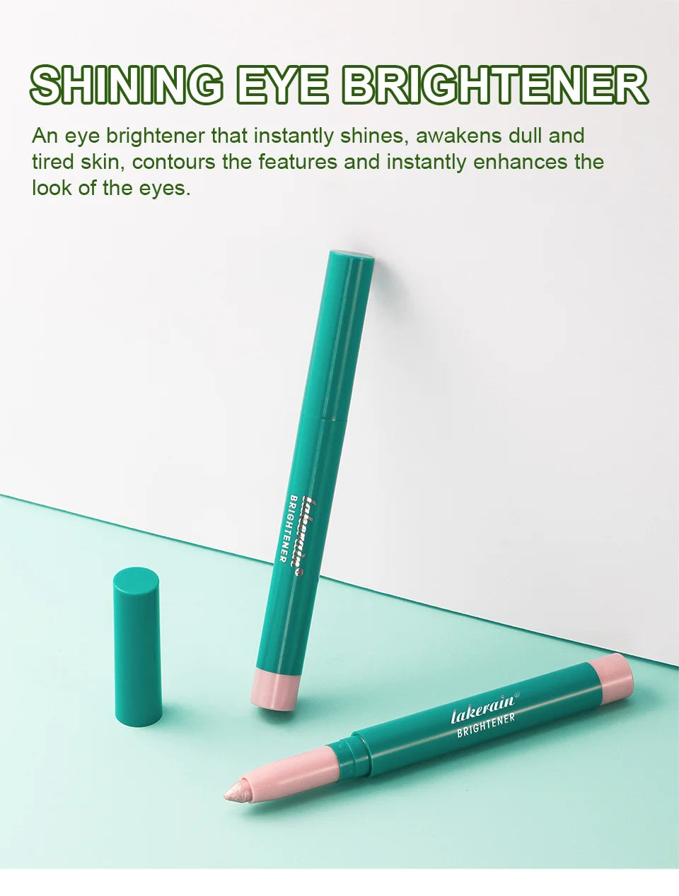 Waterproof Shimmer Eyeshadow Stick for Instant Eye Brightening