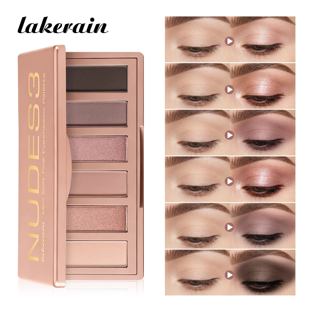 Long-Lasting Matte and Shimmer Eyeshadow Palette