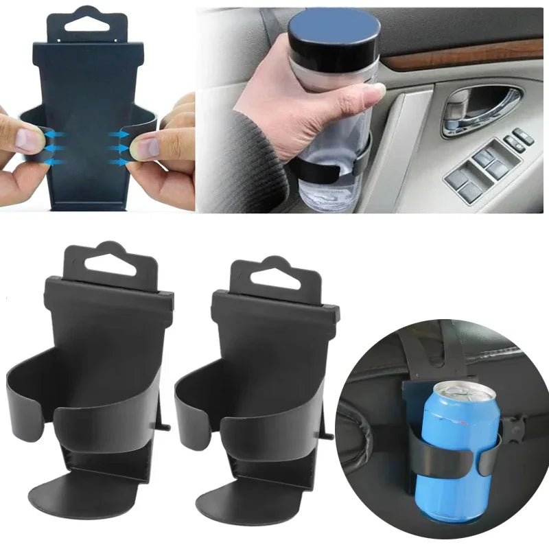 Universal Adjustable Car Cup Holder and Drink Organizer - 2