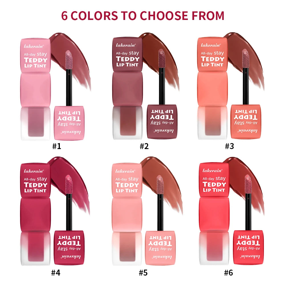 Waterproof Long-Lasting Matte Teddy Lip Tint
