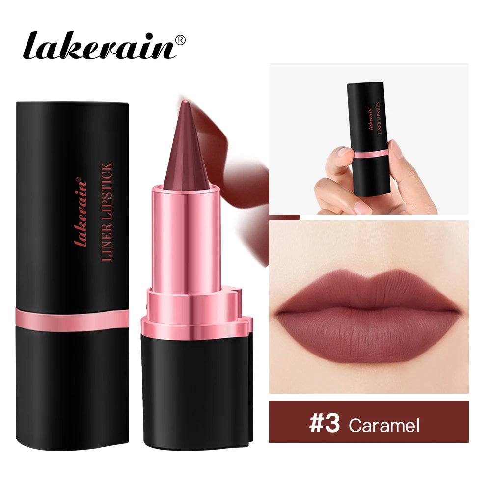 2-in-1 Long-Lasting Matte Lipstick and Lip Liner