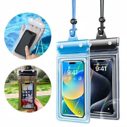 Universal Waterproof Phone Pouch for Swimming and Beach