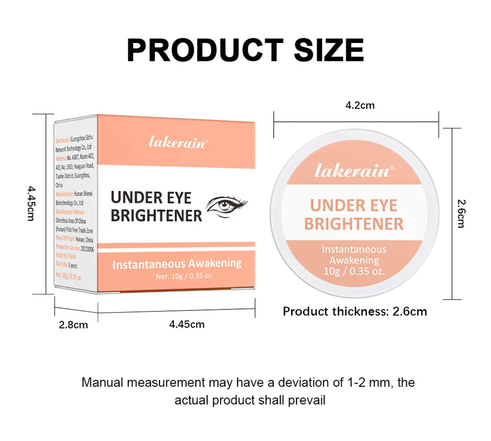 Hydrating Under Eye Brightener Concealer Cream