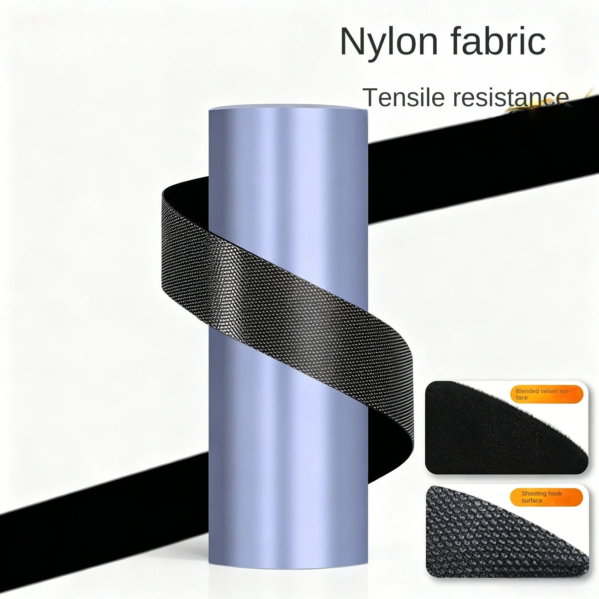 Adjustable Cable Organizer Ties Nylon Wire Management Strap Roll