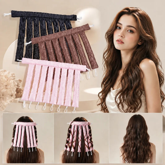 Heatless Octopus Hair Curling Headband for DIY Waves