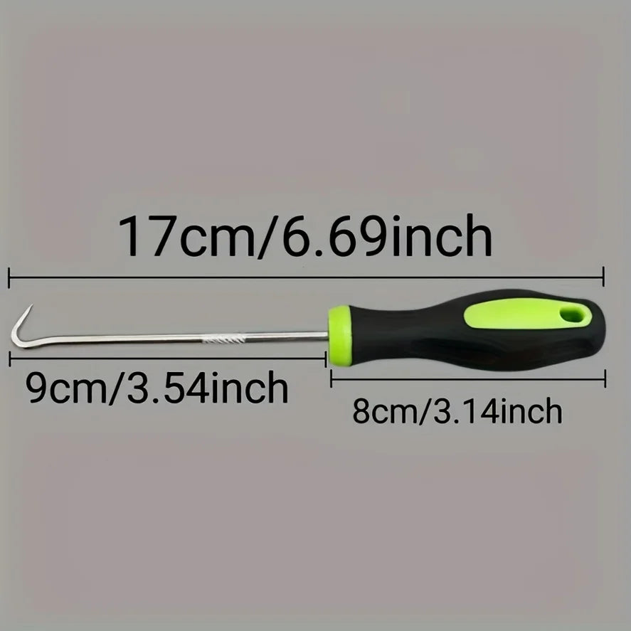 Heavy-Duty Stainless Steel Paving Weed and Moss Remover Hook