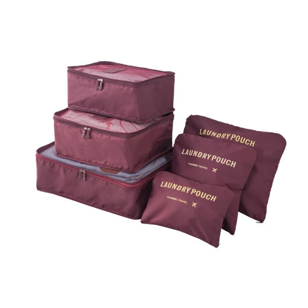 6-Piece Luggage Packing Organizer Set for Travel - 22