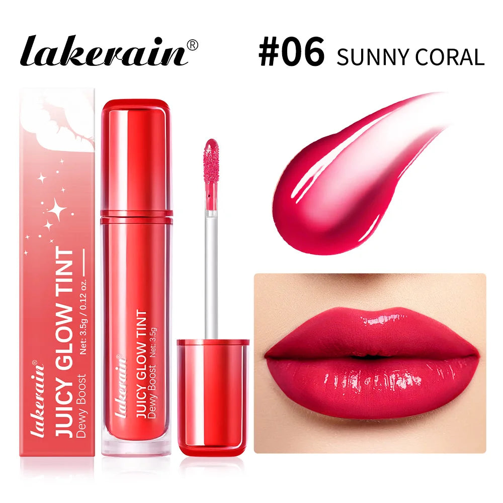 Mirror Shine Hydrating Lip Tint for Long-Lasting Plump Glow - 24