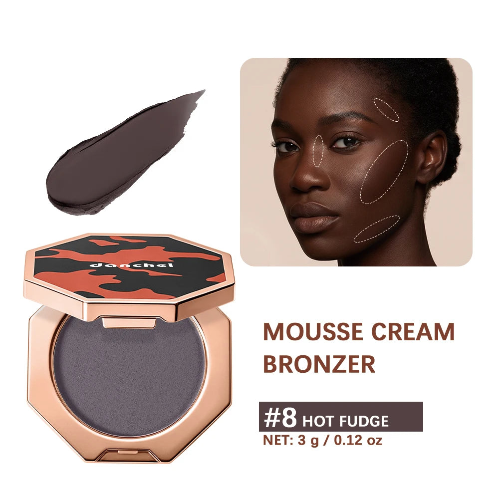 Cream Mousse Bronzer for Sculpting and Face Contouring - 19