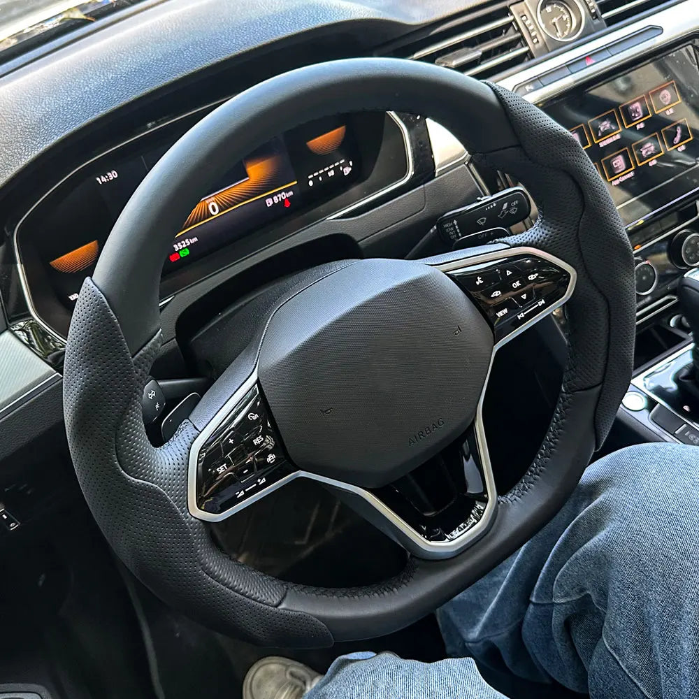 Universal Non-Slip Car Steering Wheel Cover Set