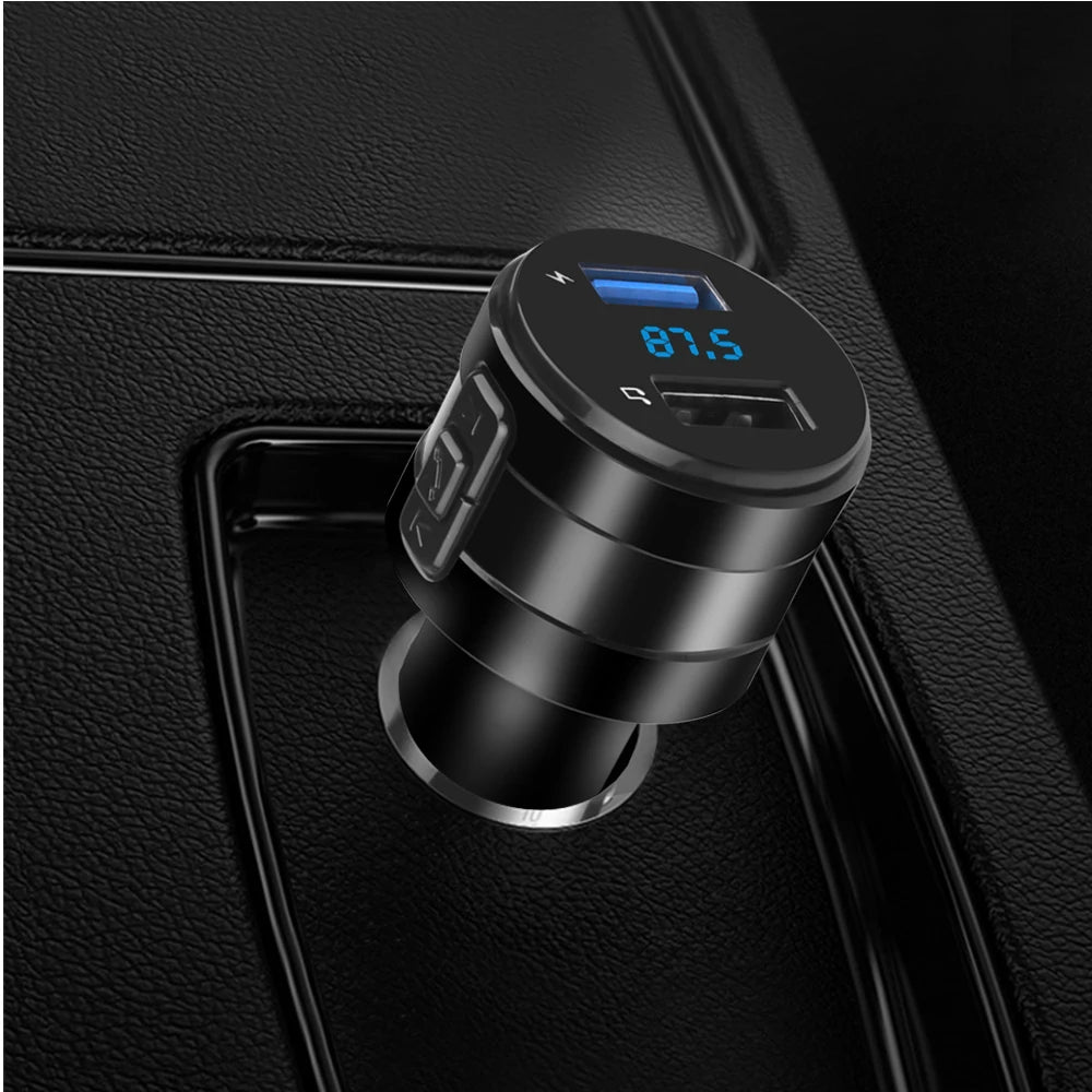 Bluetooth FM Transmitter and Dual USB Car Charger - 7