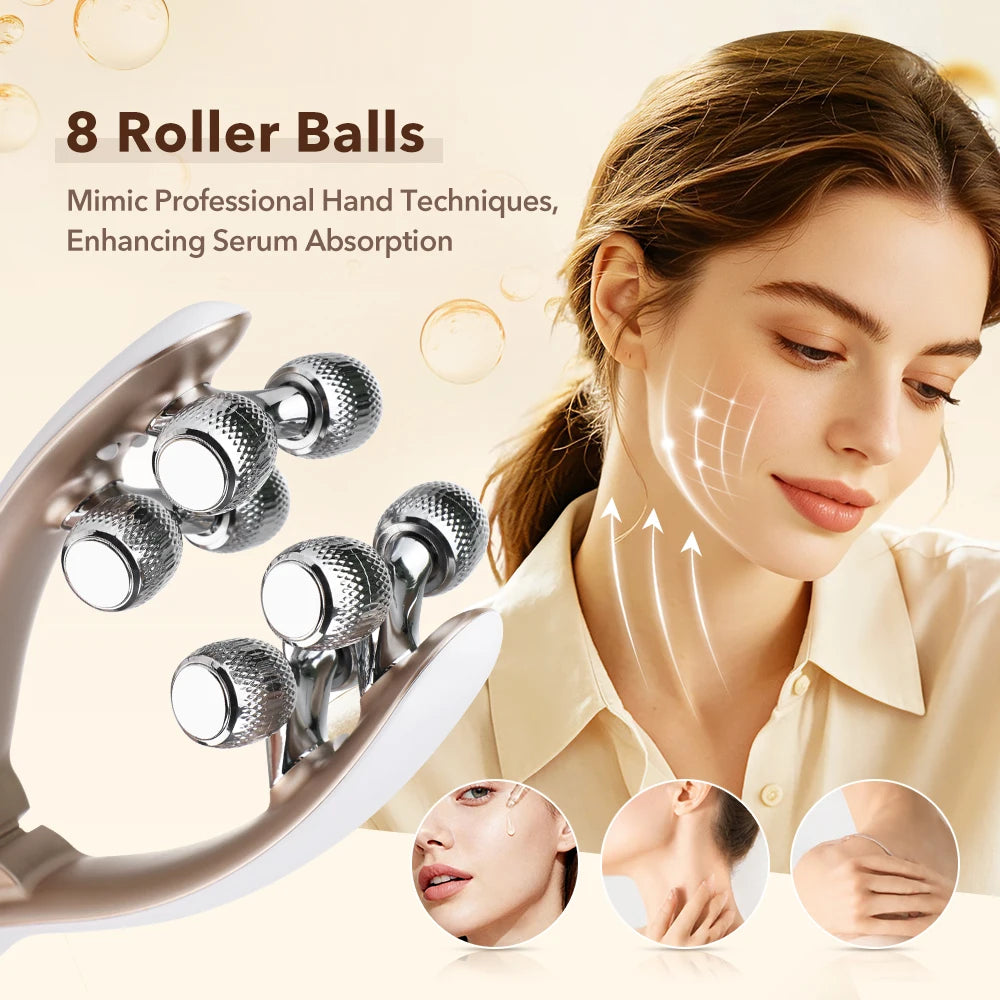 Microcurrent Facial and Neck Lifting Massager