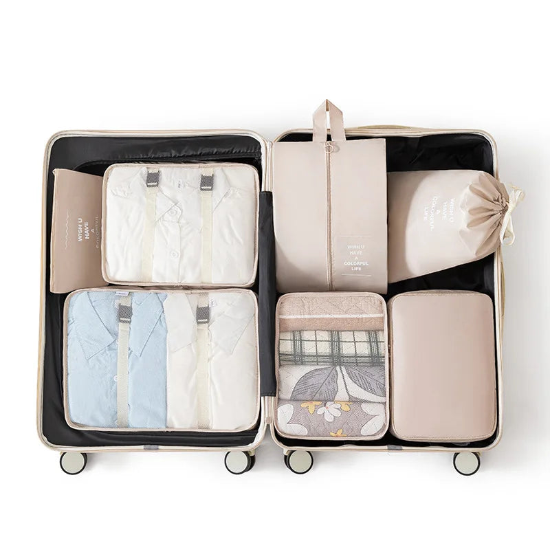 Travel Luggage Organizer Storage Bag Set