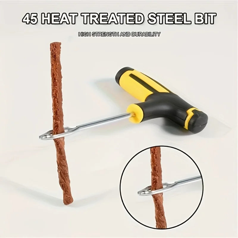 Portable Tire Repair Kit for Cars and Motorcycles - 3