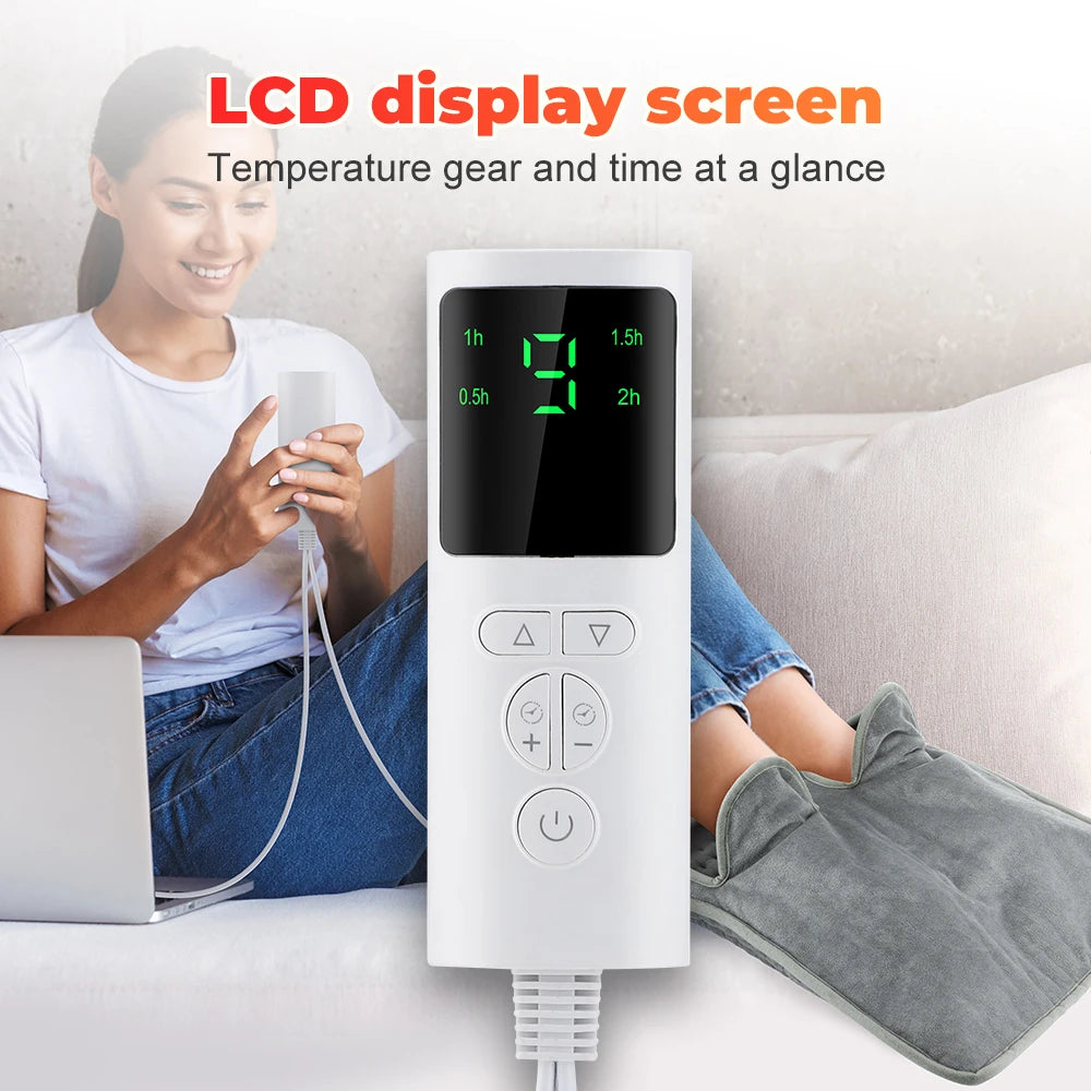 Electric Heated Foot Warmer for Office and Home