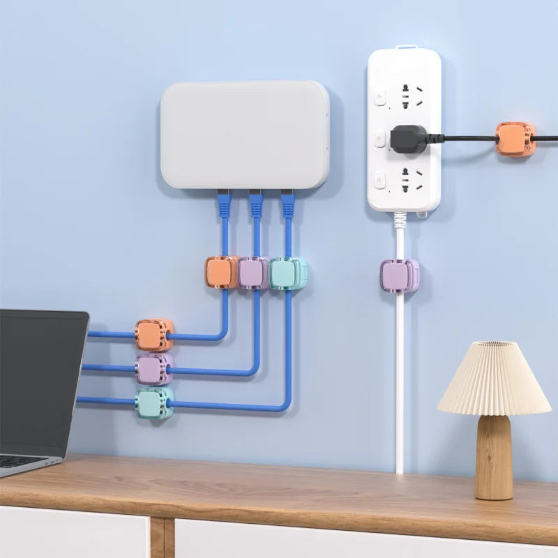 Magnetic Cable Clips and Cord Organizer Set - 3