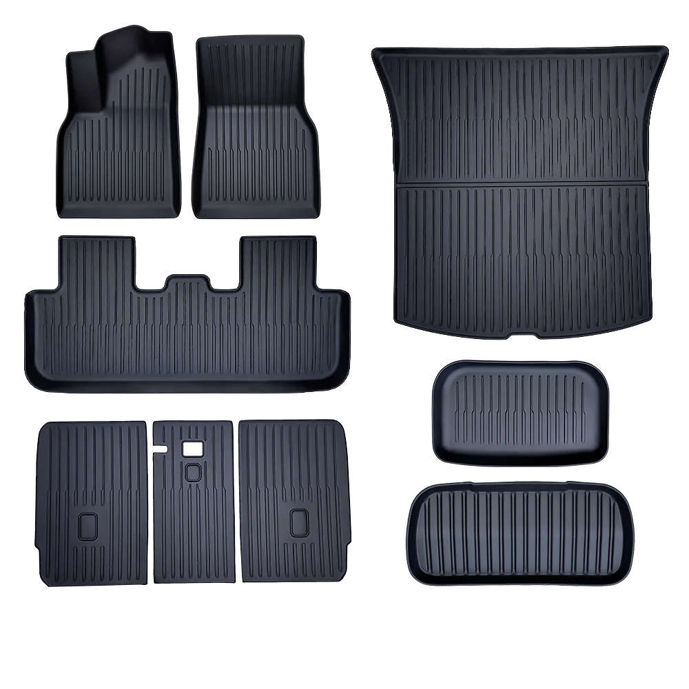 All-Weather Floor Mat and Cargo Liner Set for 2025 Model Y