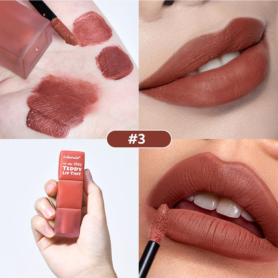 Waterproof Long-Lasting Matte Teddy Lip Tint
