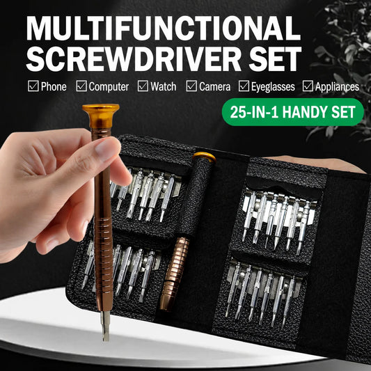 25-in-1 Precision Screwdriver Repair Tool Kit