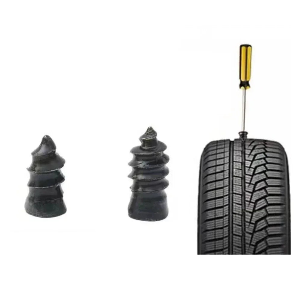 Tire Repair Rubber Nails Puncture Seal Kit for Car Motorcycle Bike