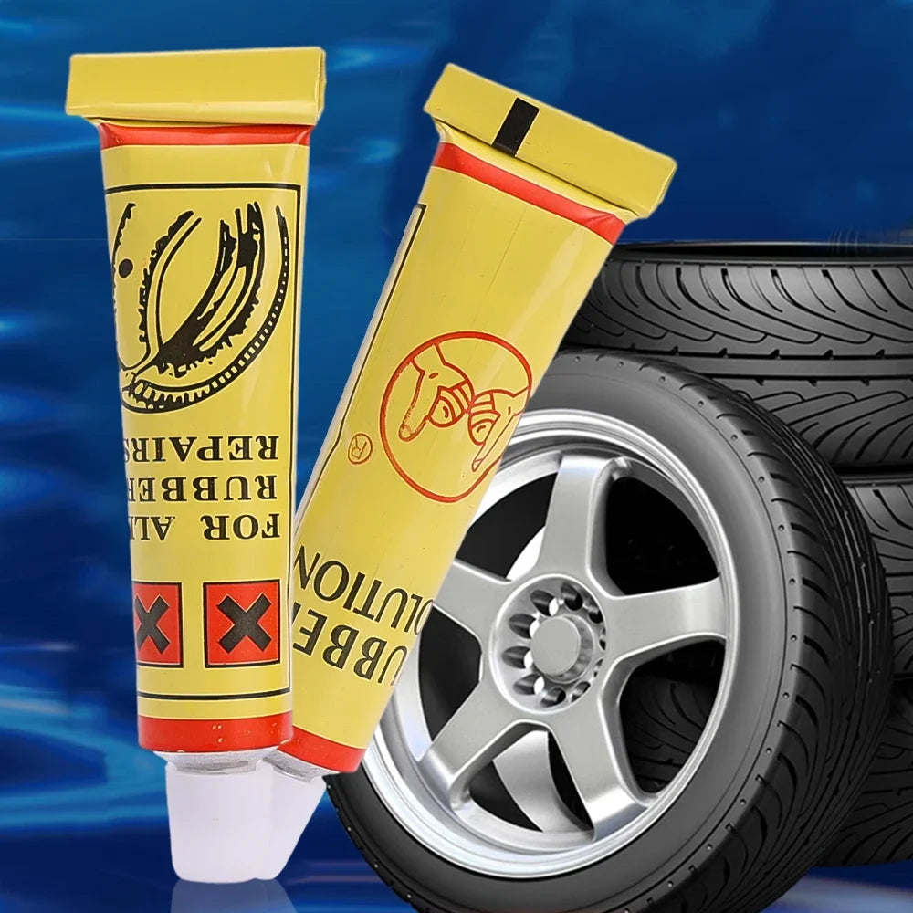 Universal Tire Repair Glue for Bicycle and Motorcycle Inner Tubes - 10