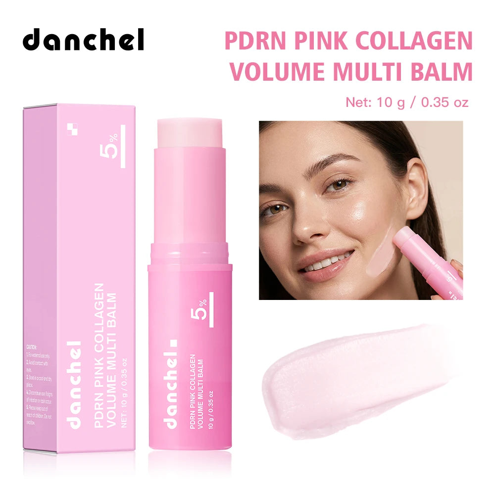 Collagen Moisturizing Volume Balm Stick for Radiant Plump Skin