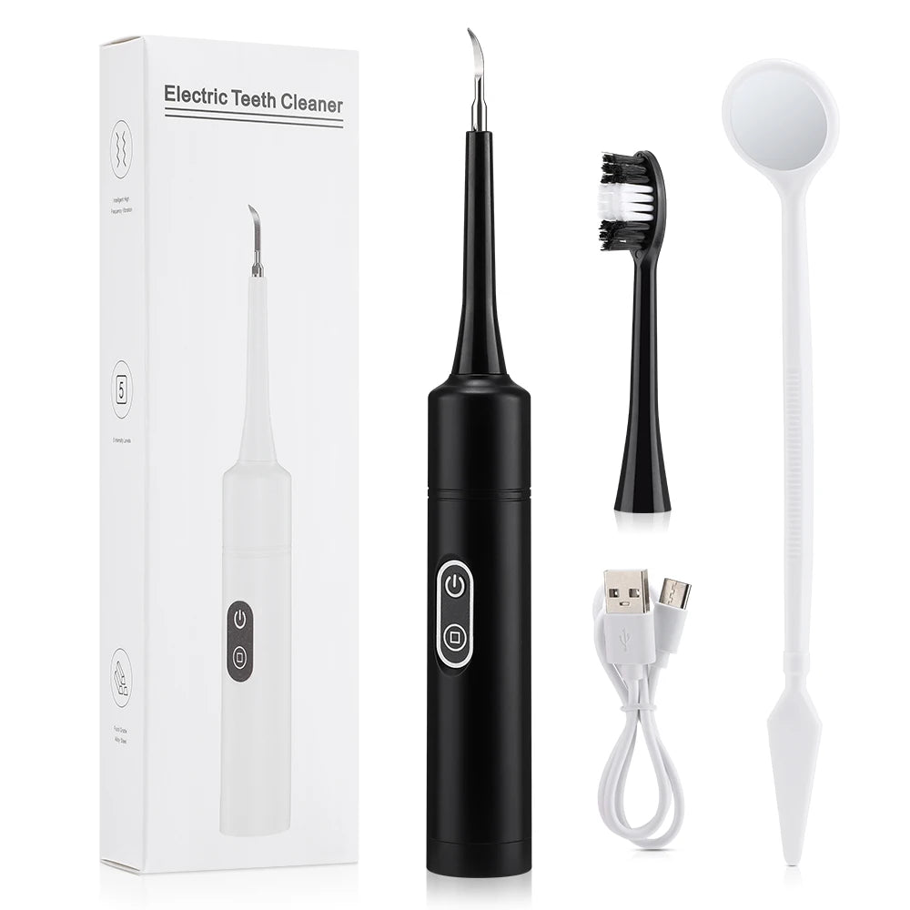 Electric Sonic Teeth Cleaner and Plaque Remover - 18
