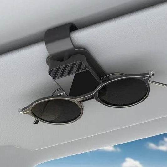 Car Sun Visor Glasses Holder and Ticket Clip