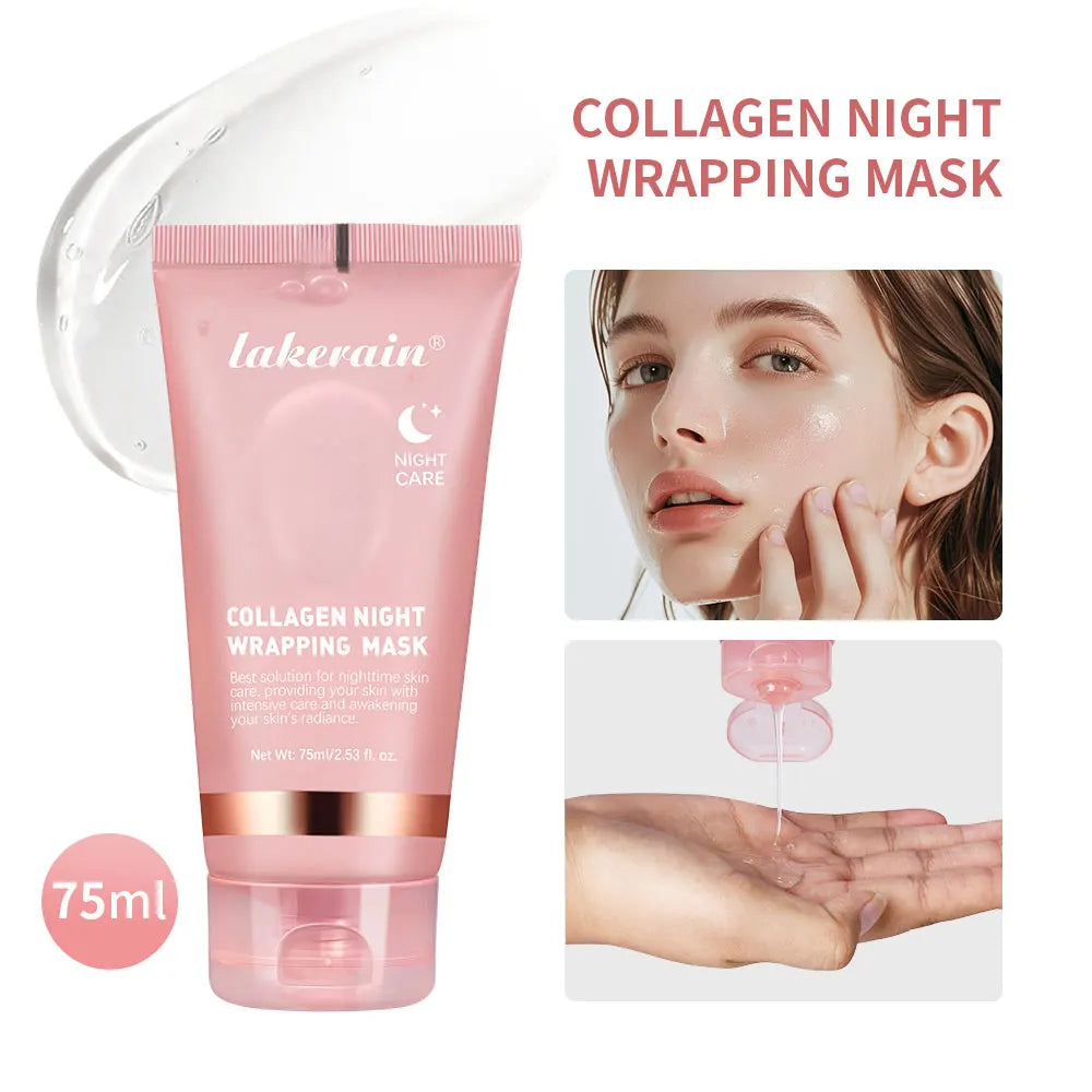Collagen Night Wrapping Peel-Off Face Mask for Skin Firming - 40