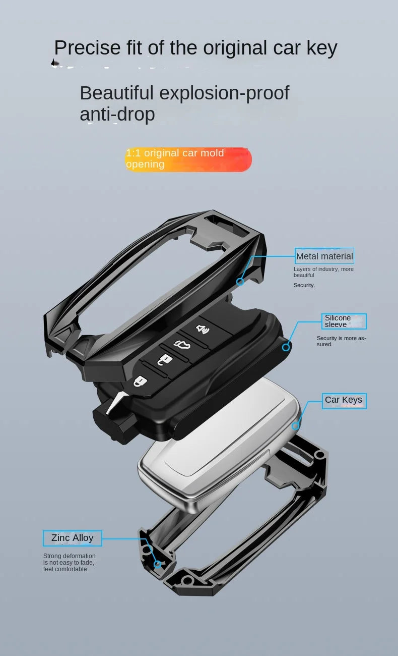 Protective Key Fob Case for Toyota Vehicles - 10