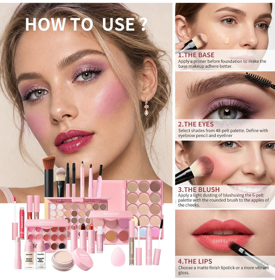 All-in-One Professional Makeup Kit for Beginners - 17
