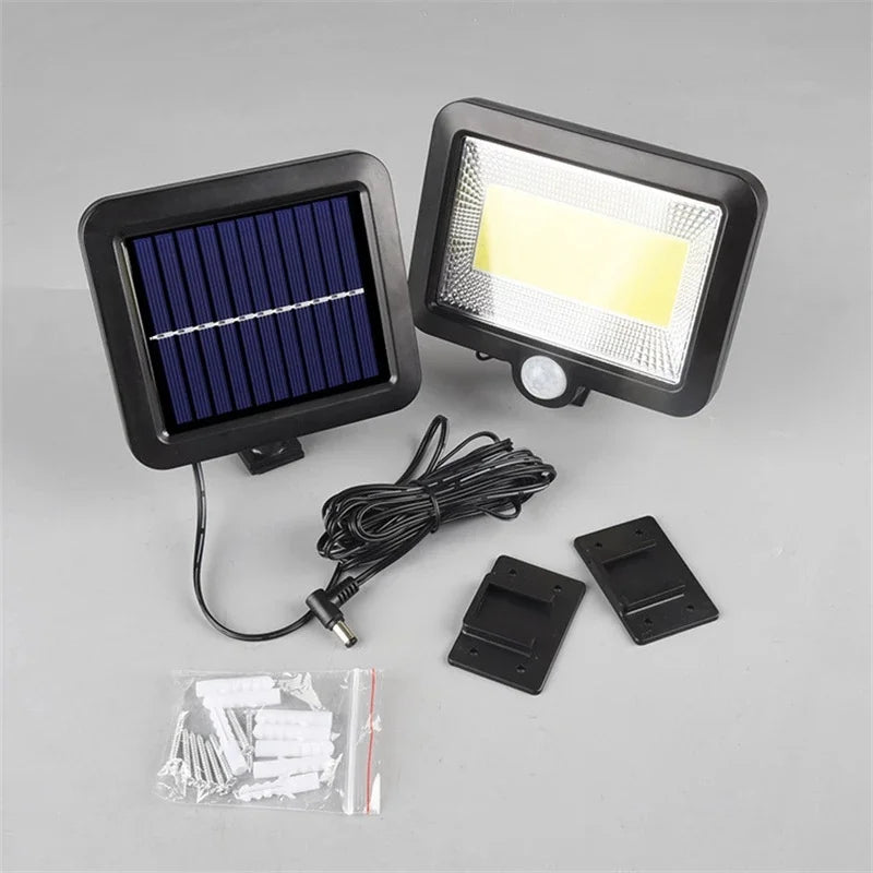 Waterproof Solar Motion Sensor Wall Light with Remote Control - 13